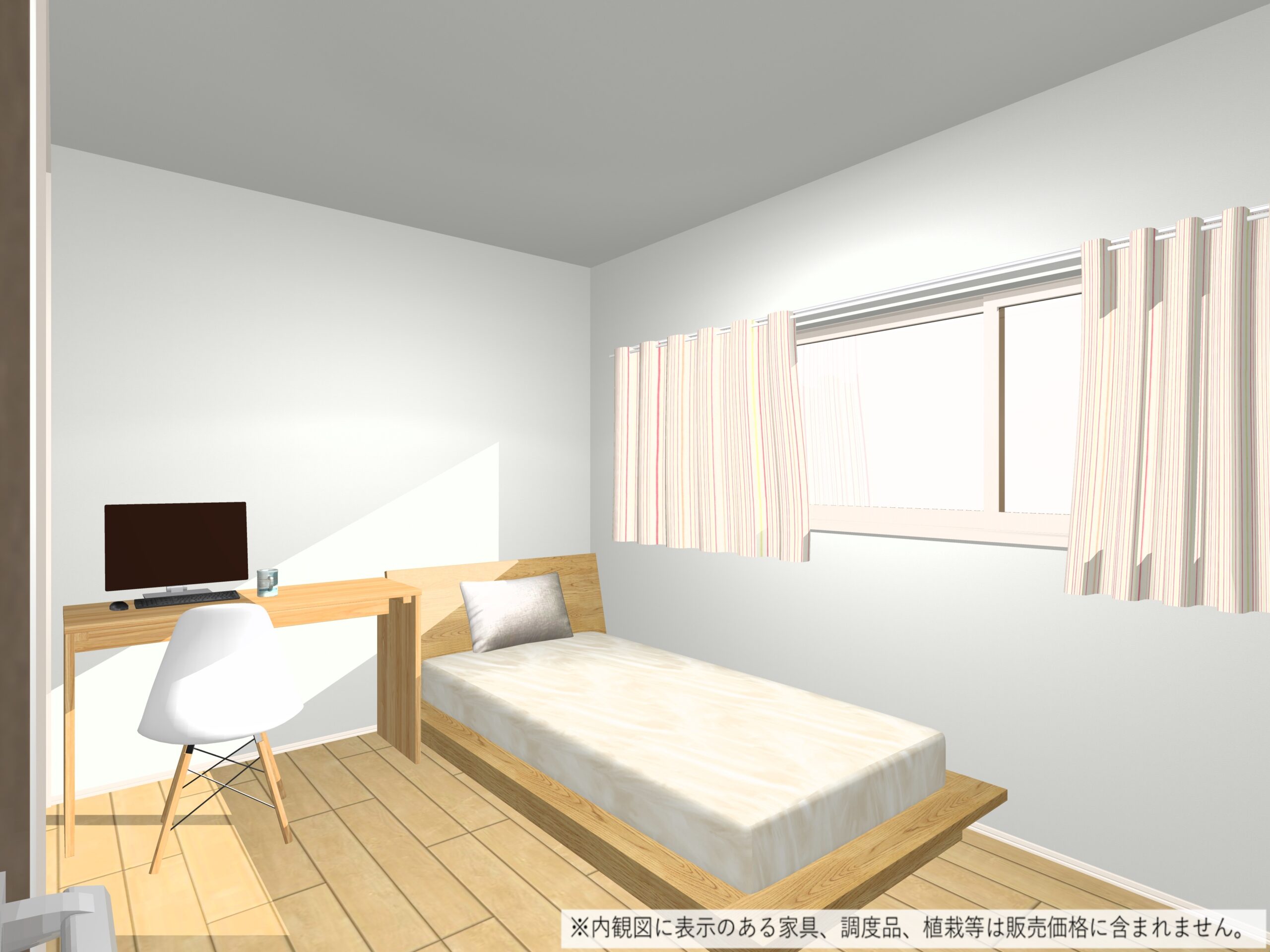 洋室（完成予想内観パース）