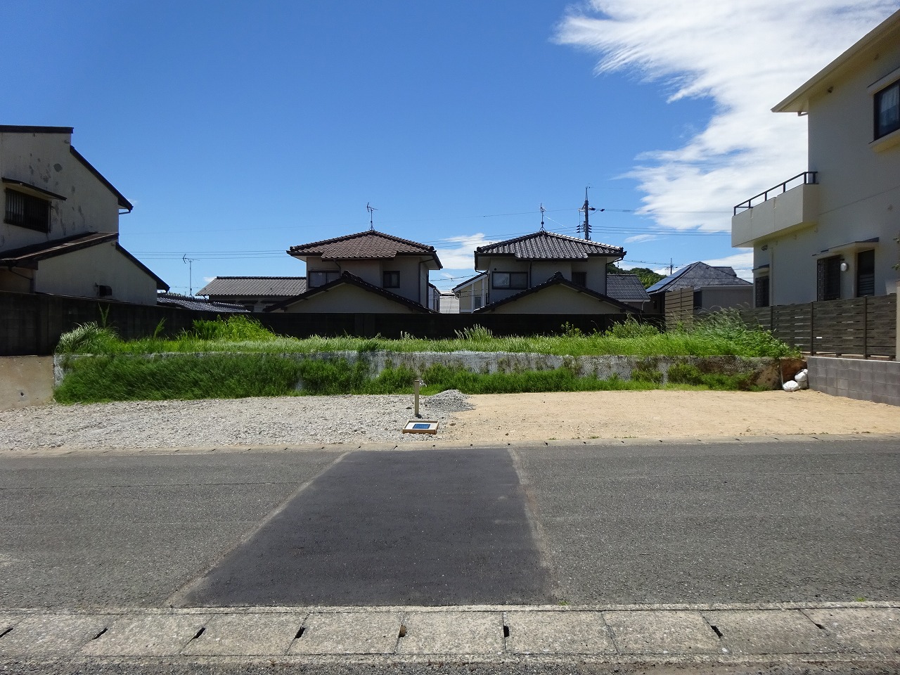 日当たり良好です。（2025年7月撮影）