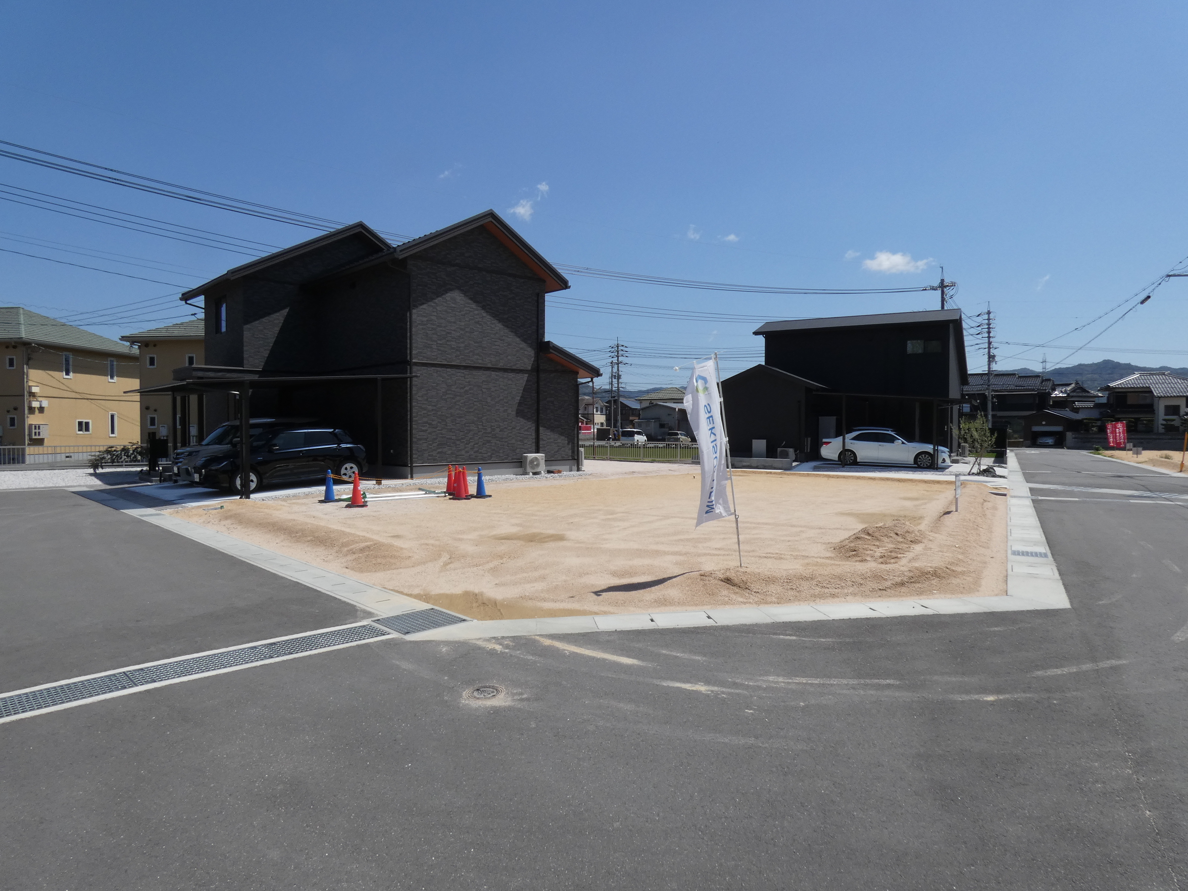 安心安全のセキスイハイムの分譲地です。