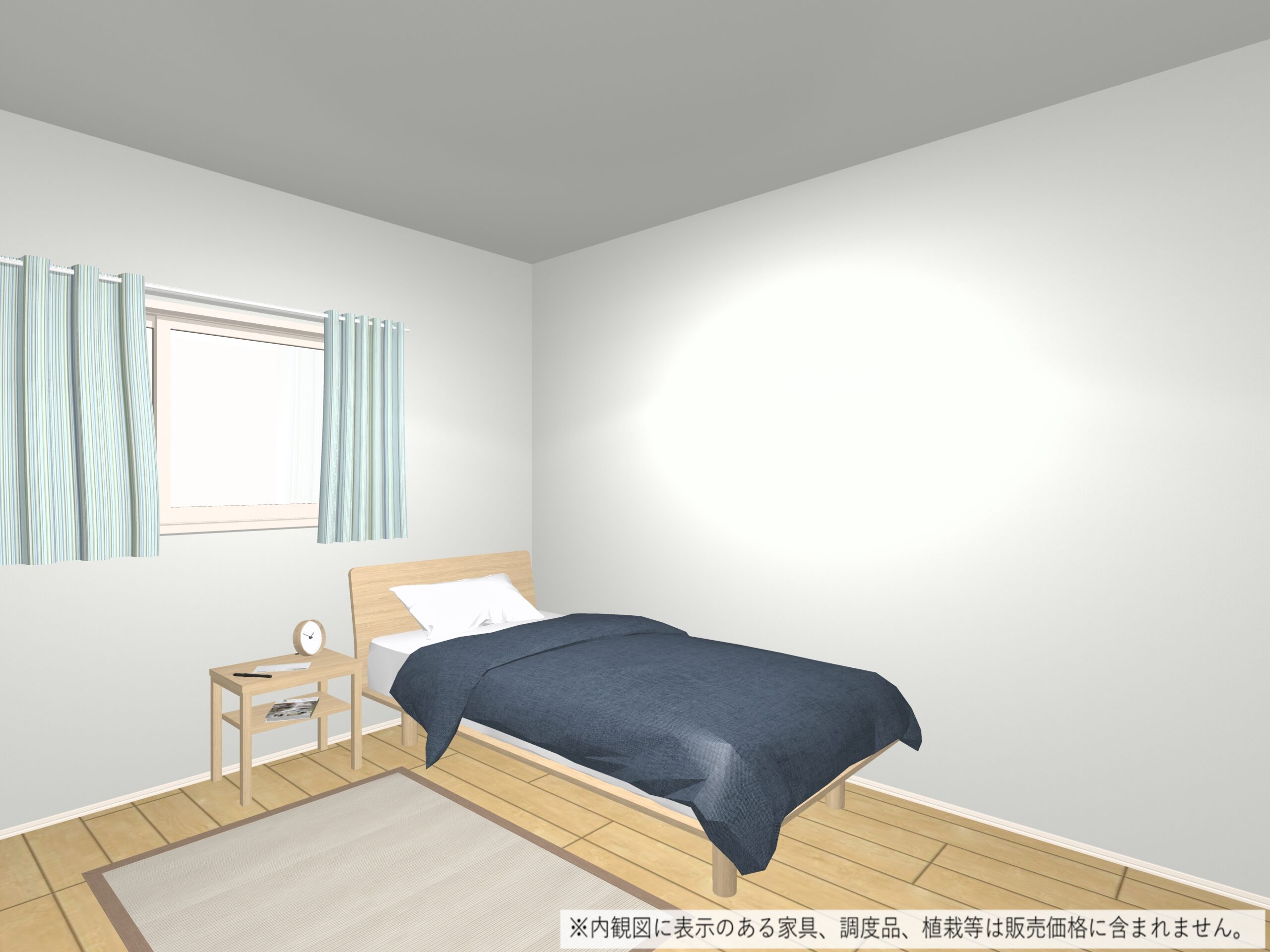 洋室（完成予想内観パース）