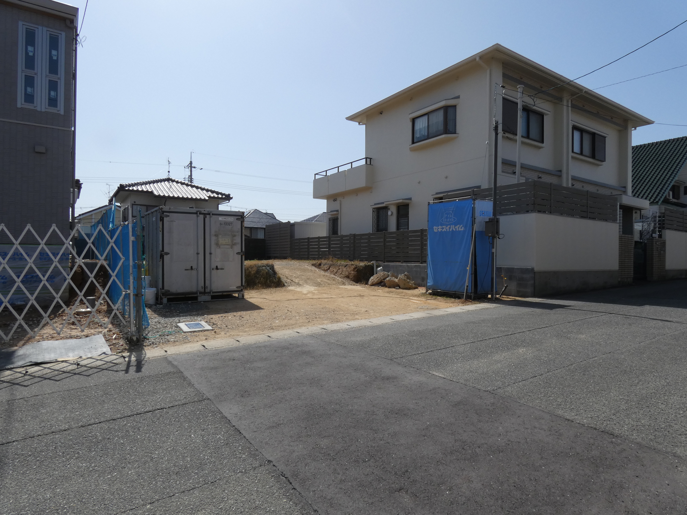 日当たり良好です。（2026年3月撮影）