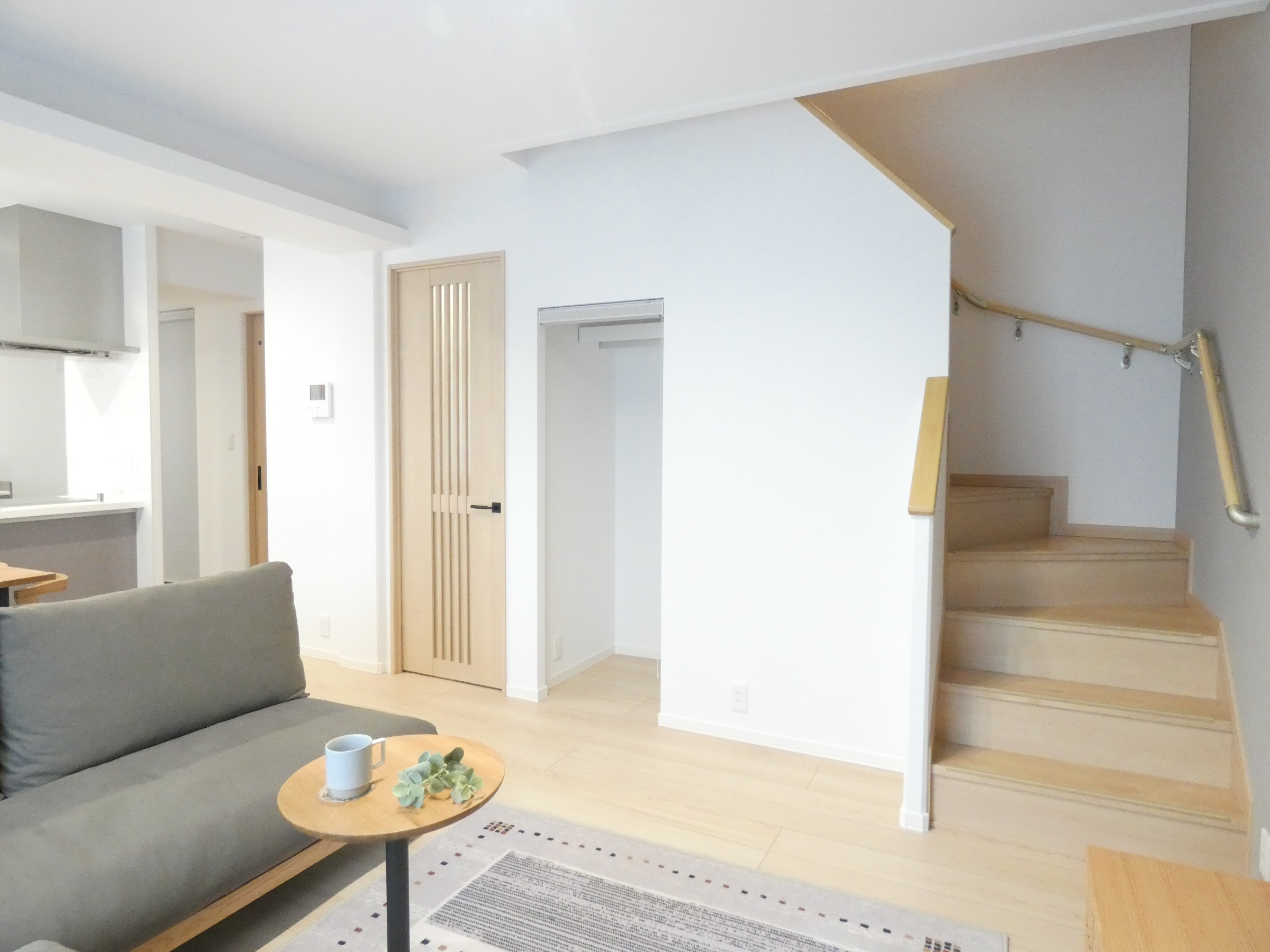 リビング内階段です。（2026.04撮影）