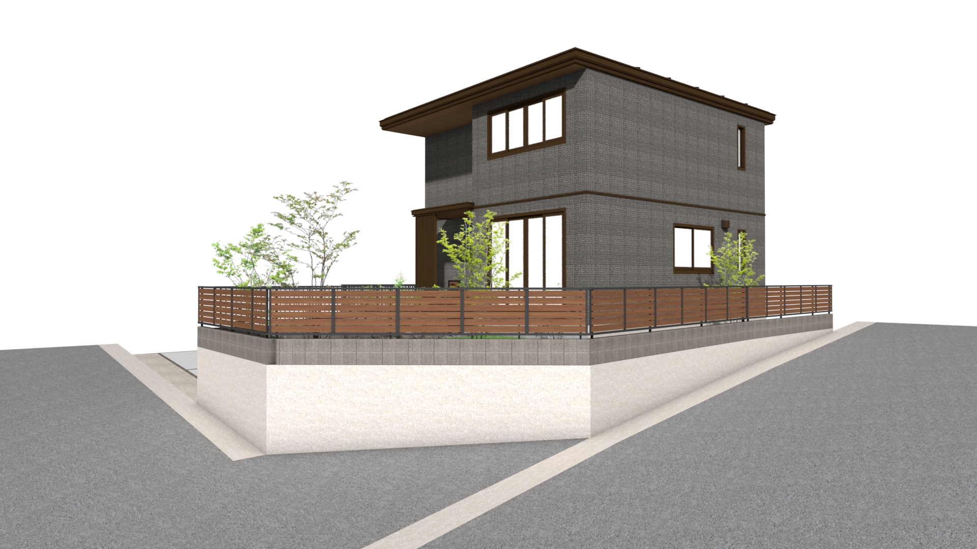 完成イメージ　外観②　