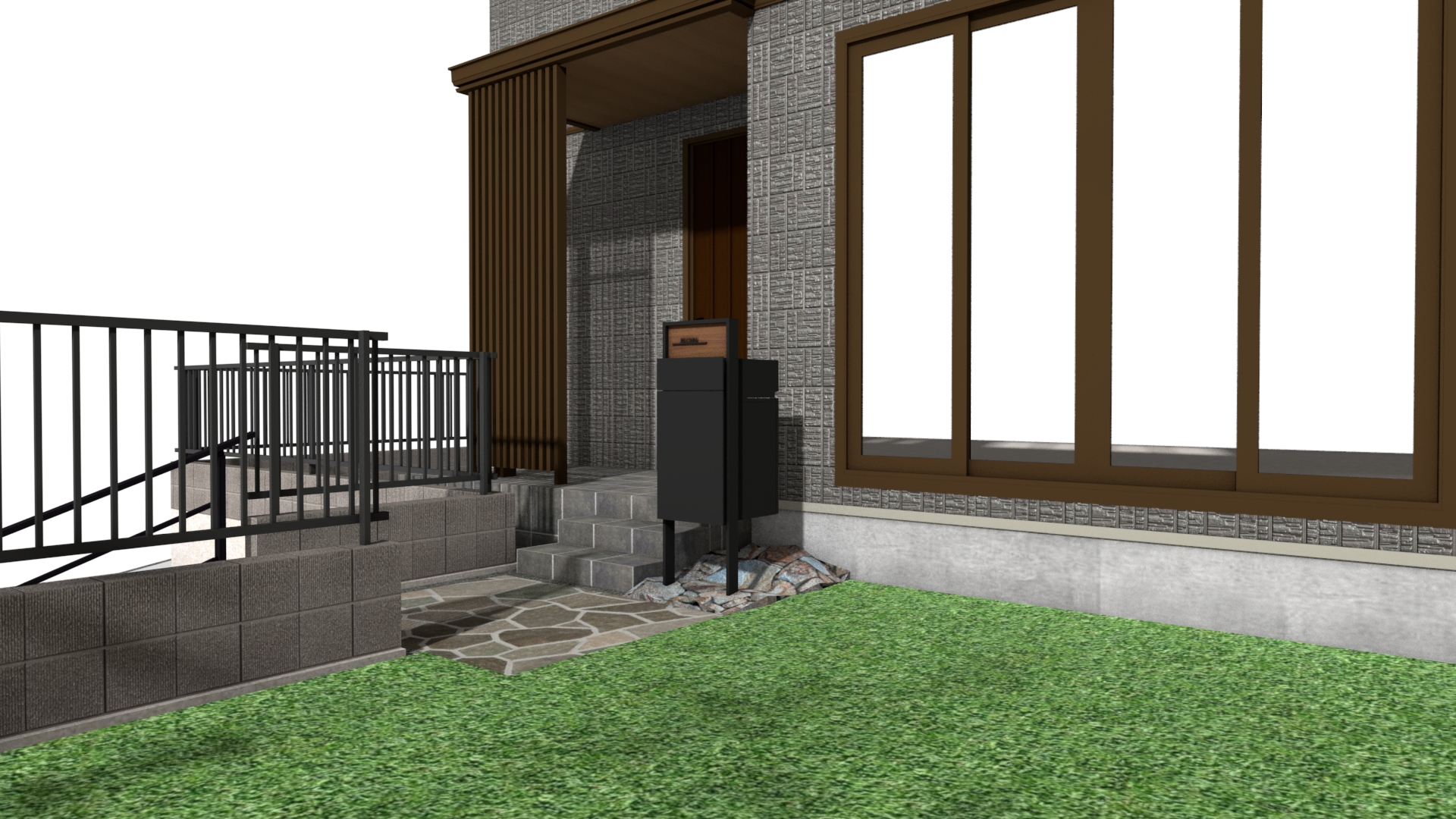 完成イメージ　外観④　