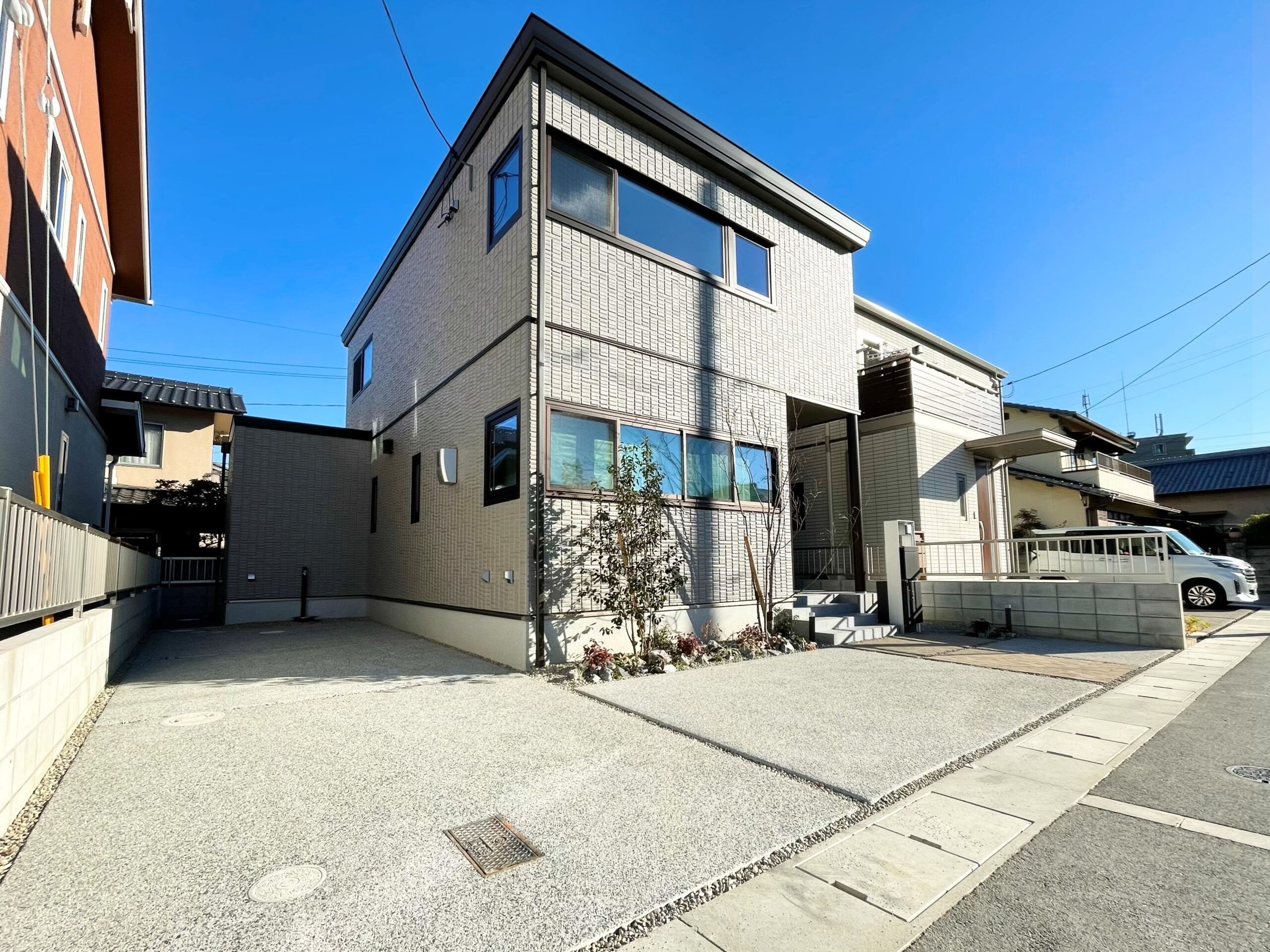 車の通り抜けがなく、お子様も安心◎（撮影：2025年12月）