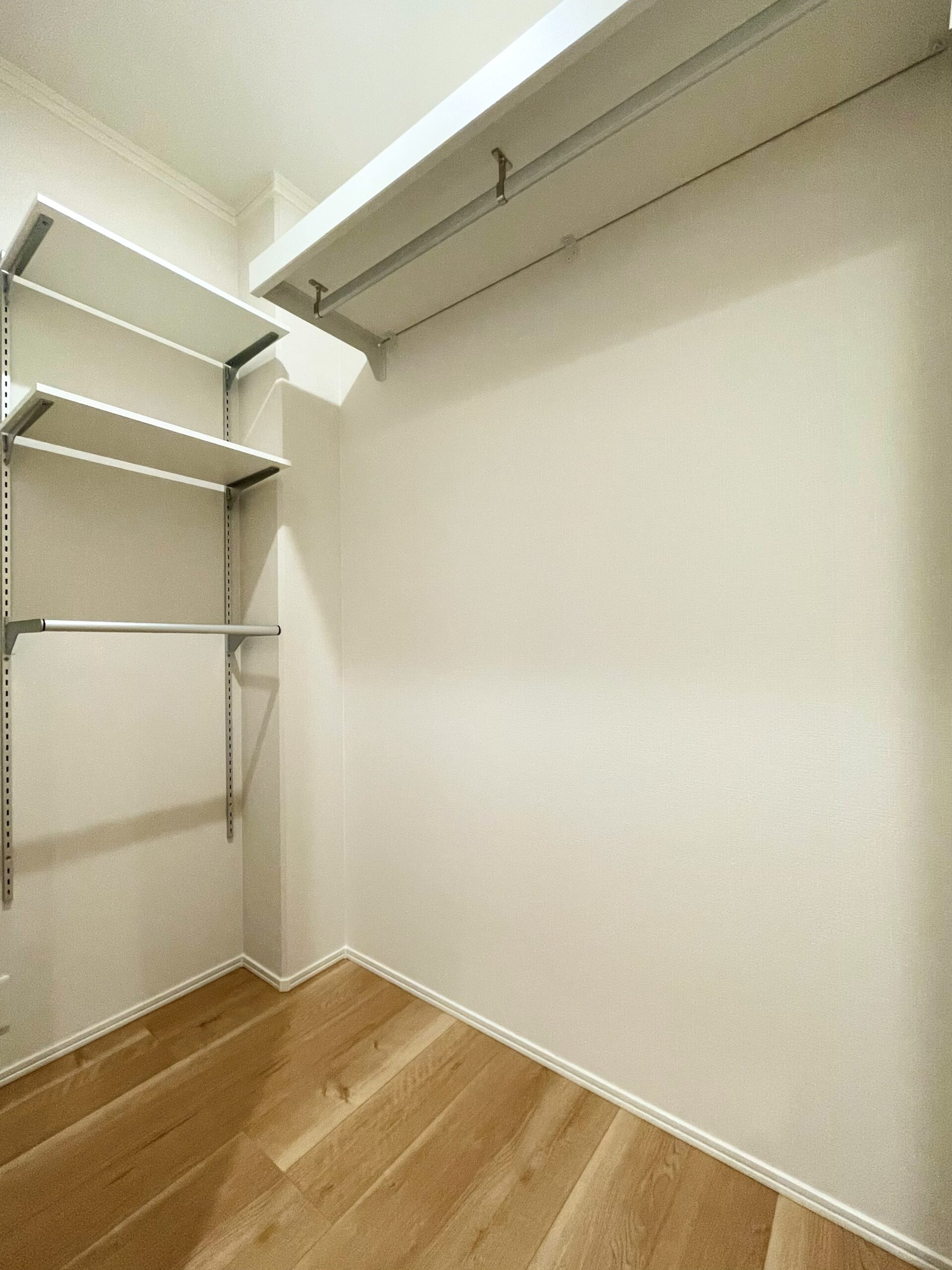 １階にファミリークローゼット（撮影：2025年12月）