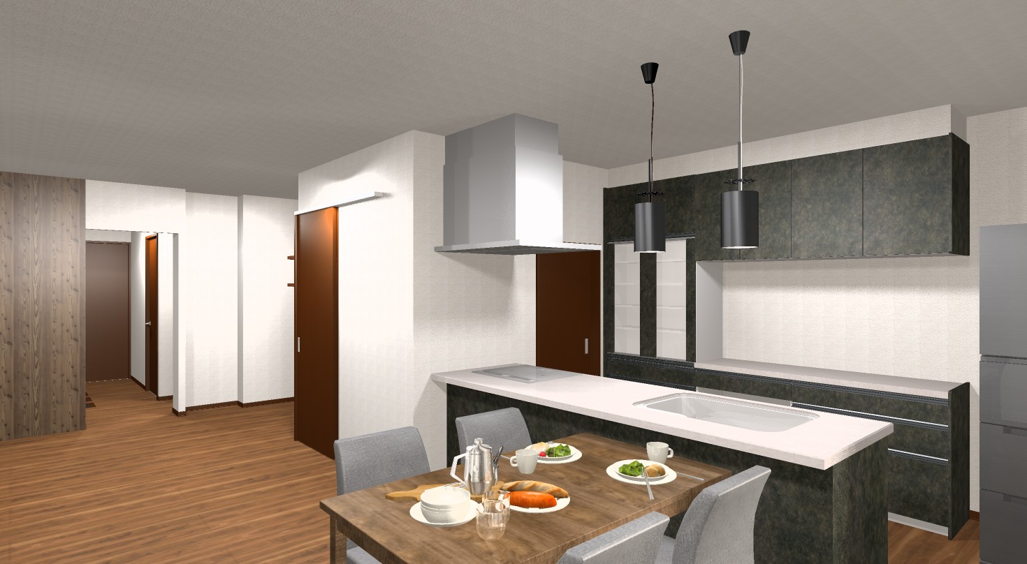 ※画像は分譲住宅の完成イメージパースです。