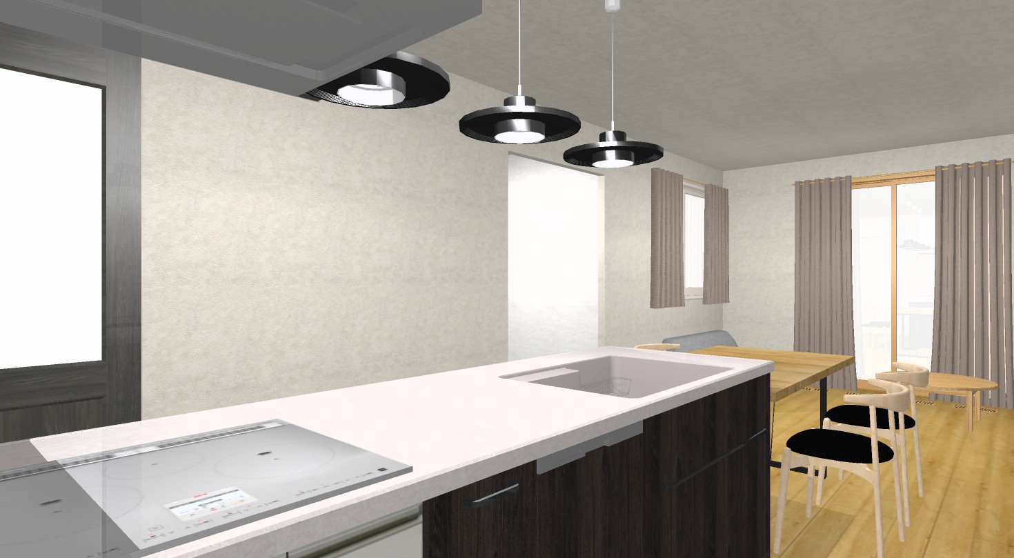 ※画像は分譲住宅の完成イメージパースです。