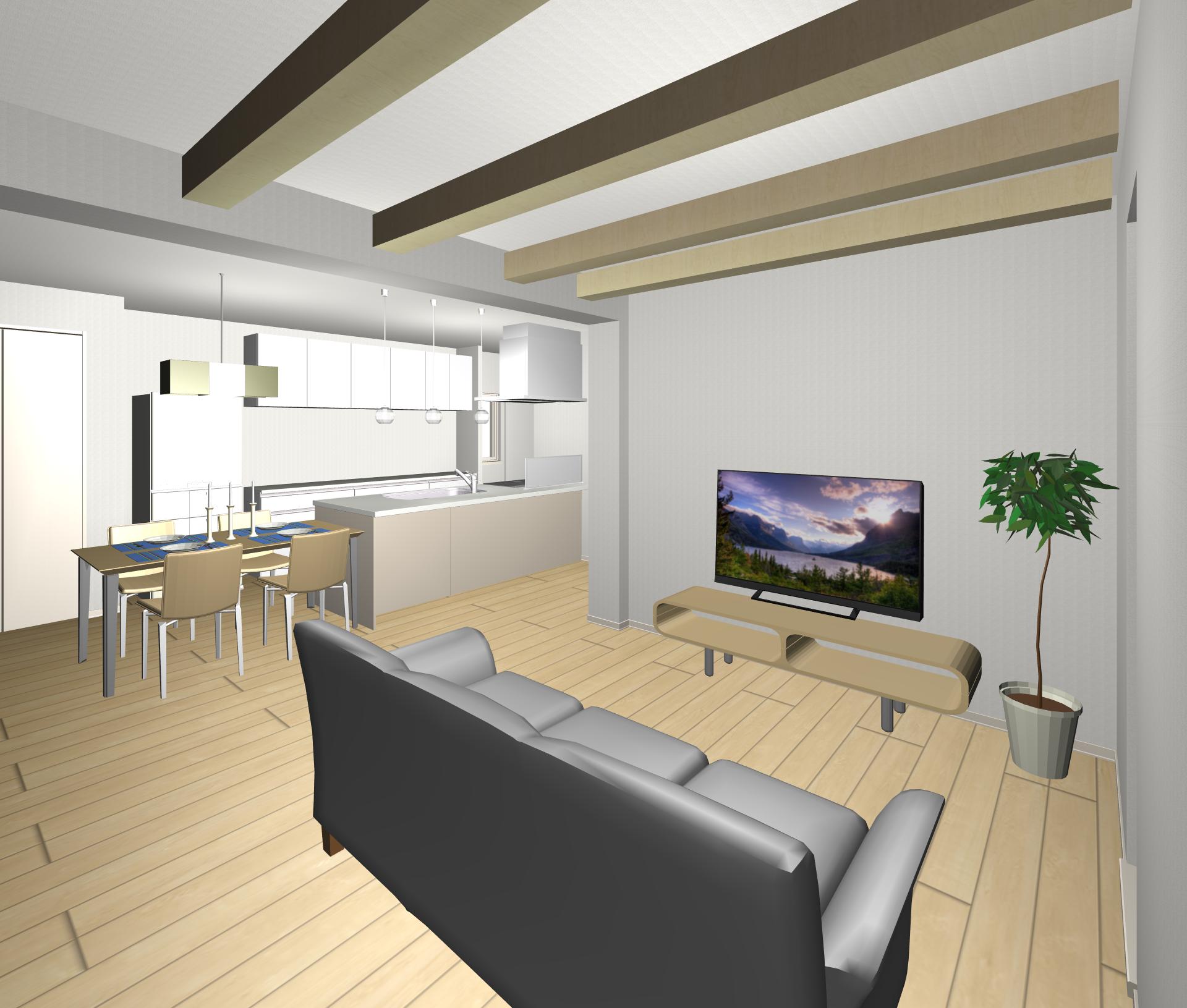 ※画像は分譲住宅の完成イメージパースです。