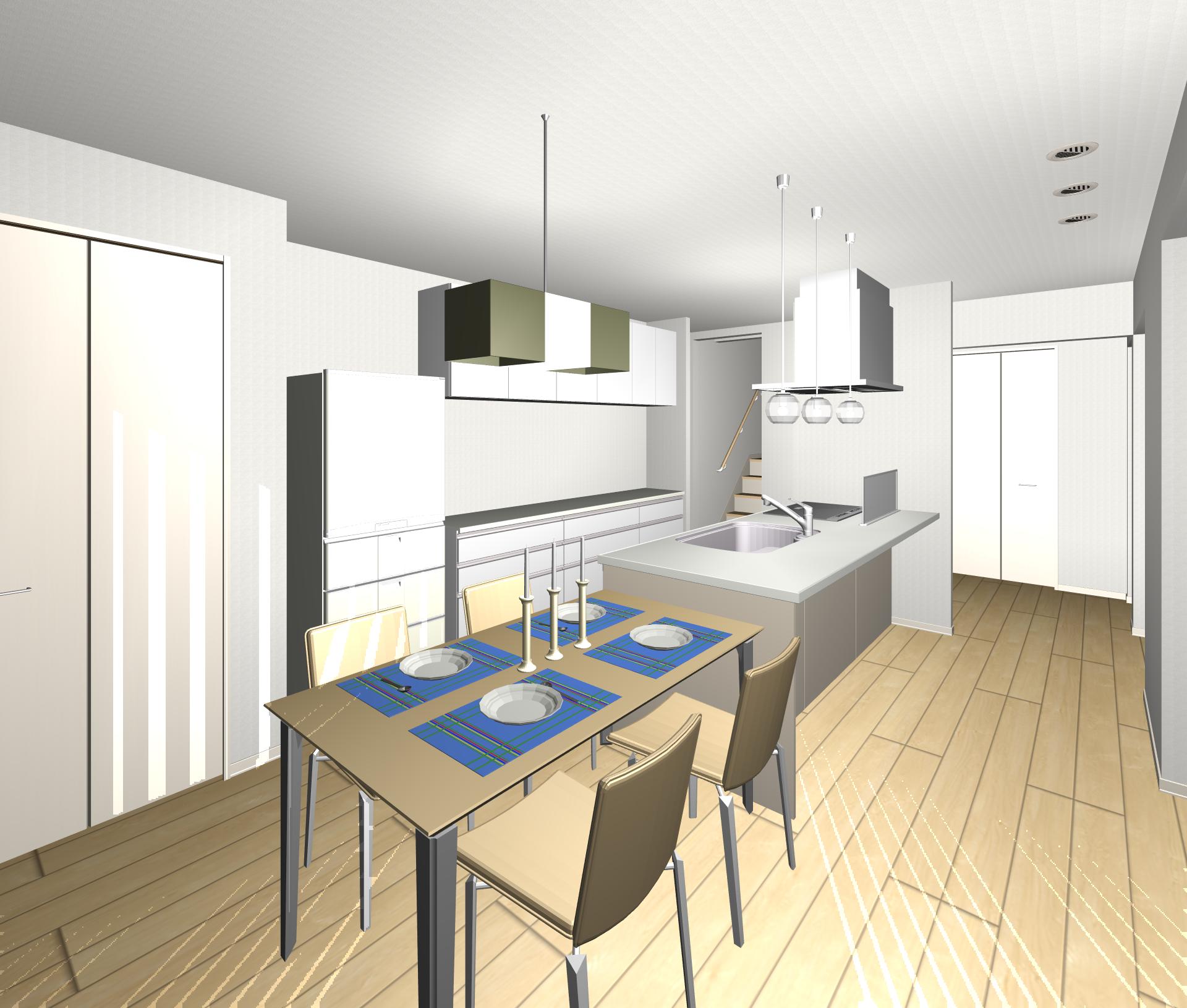 ※画像は分譲住宅の完成イメージパースです。