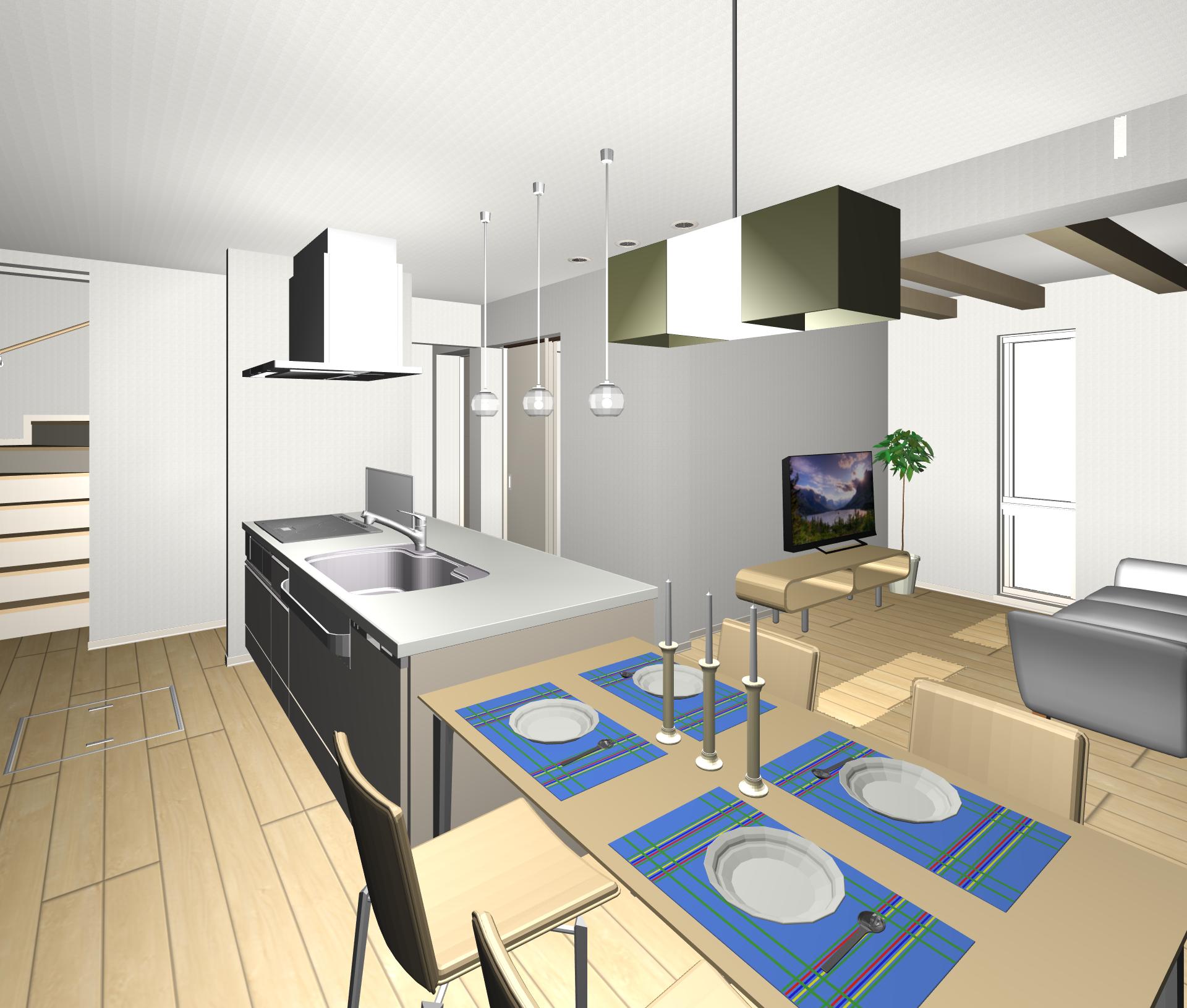 ※画像は分譲住宅の完成イメージパースです。