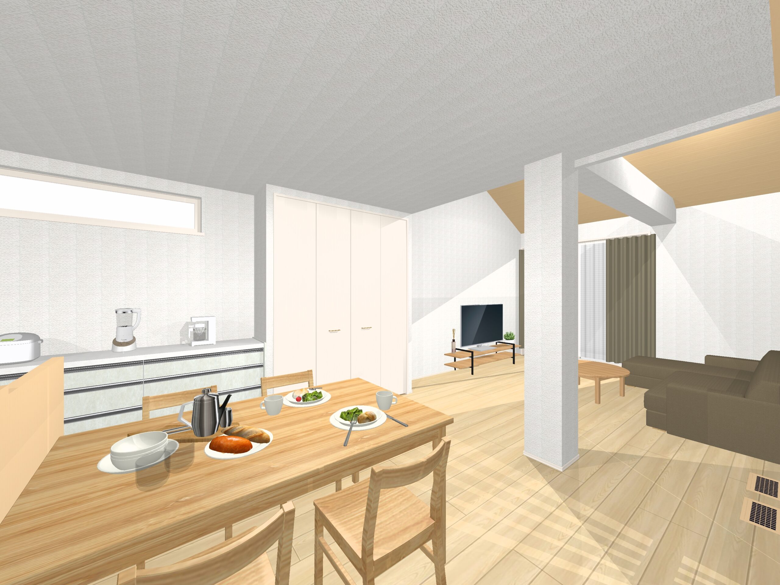 ※画像は分譲住宅の完成イメージパースです。