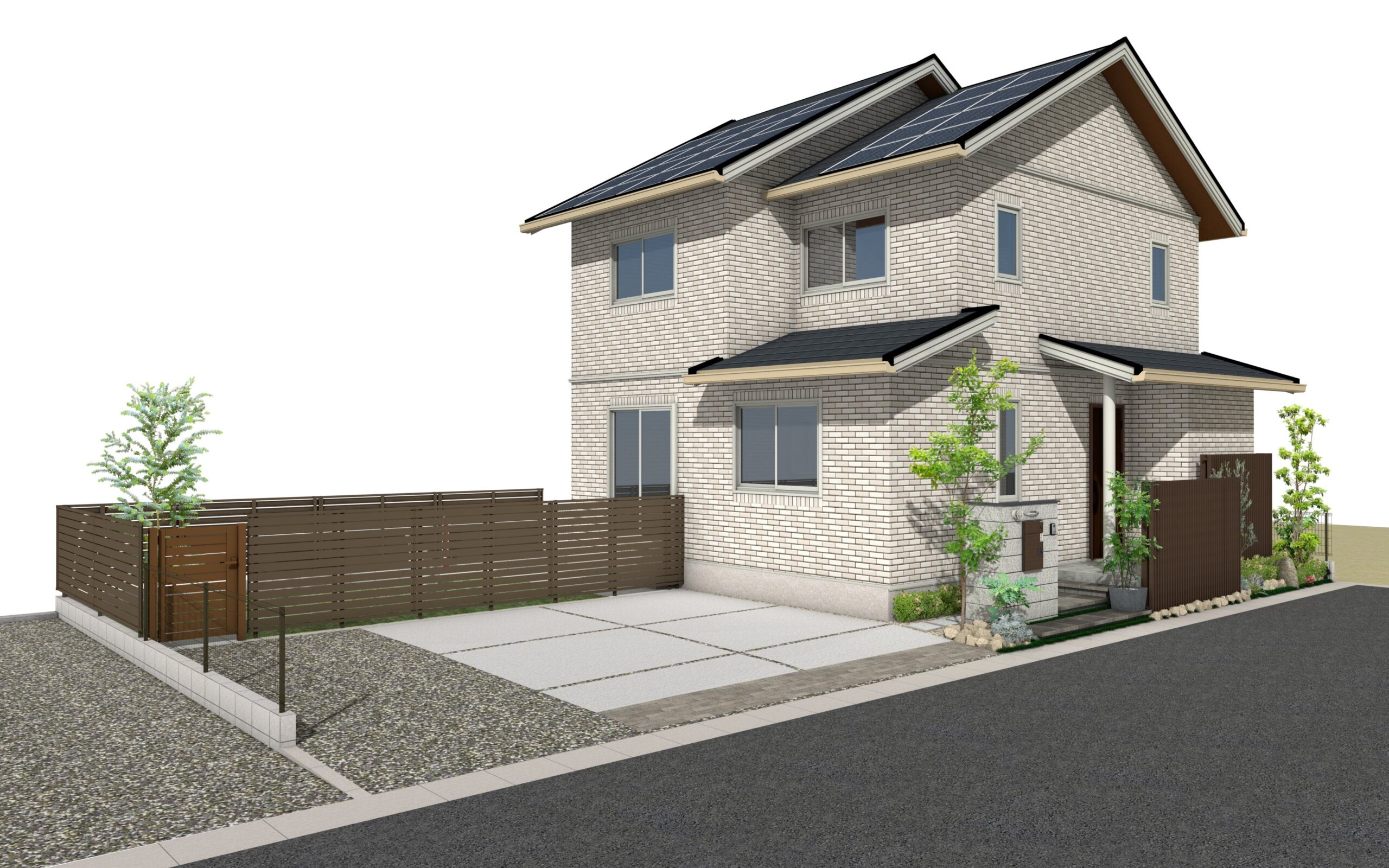 ※画像は分譲住宅の完成イメージパースです。