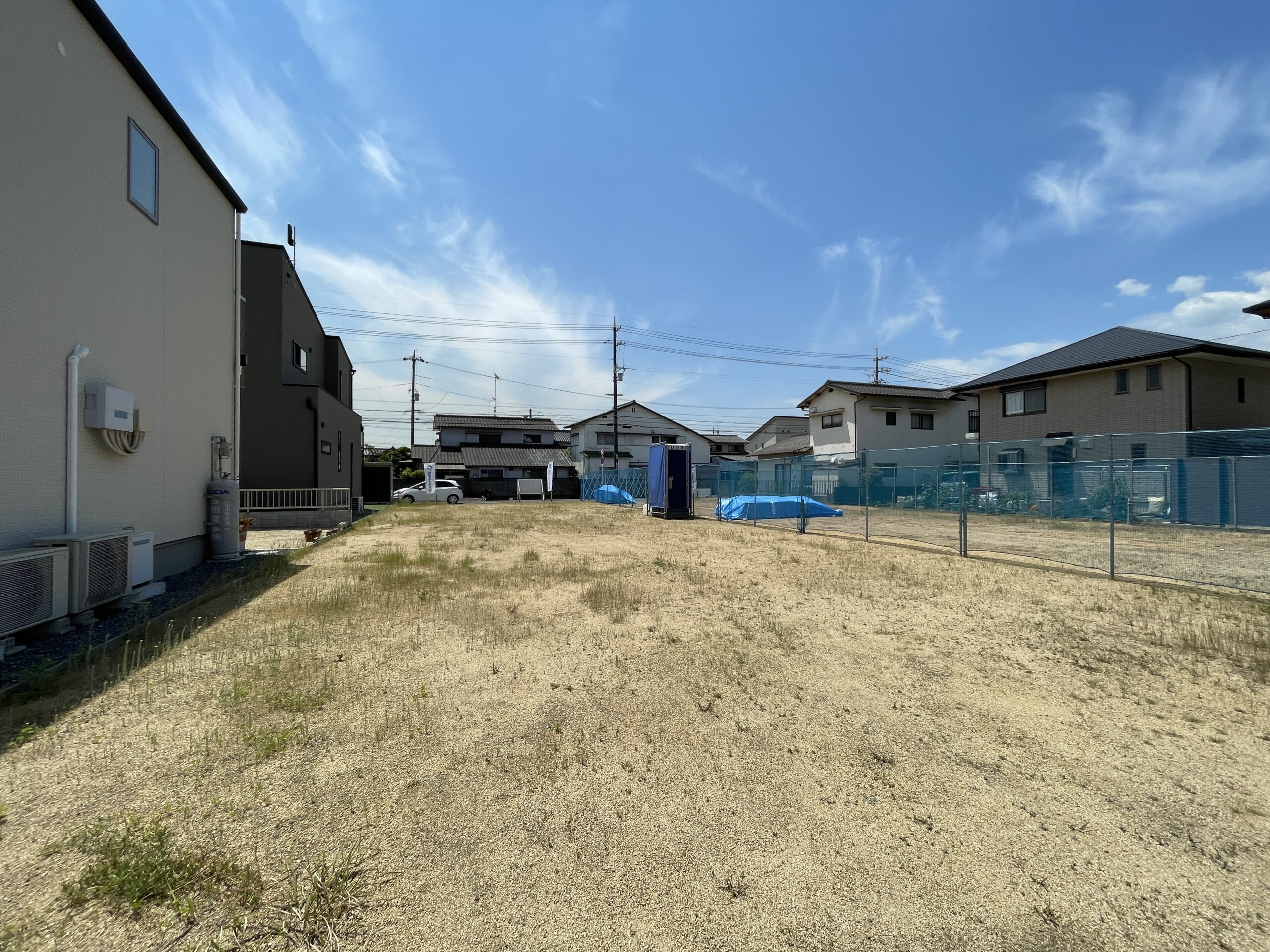 全４区画の新規分譲地♪（16号地側：2026/05/1撮影）