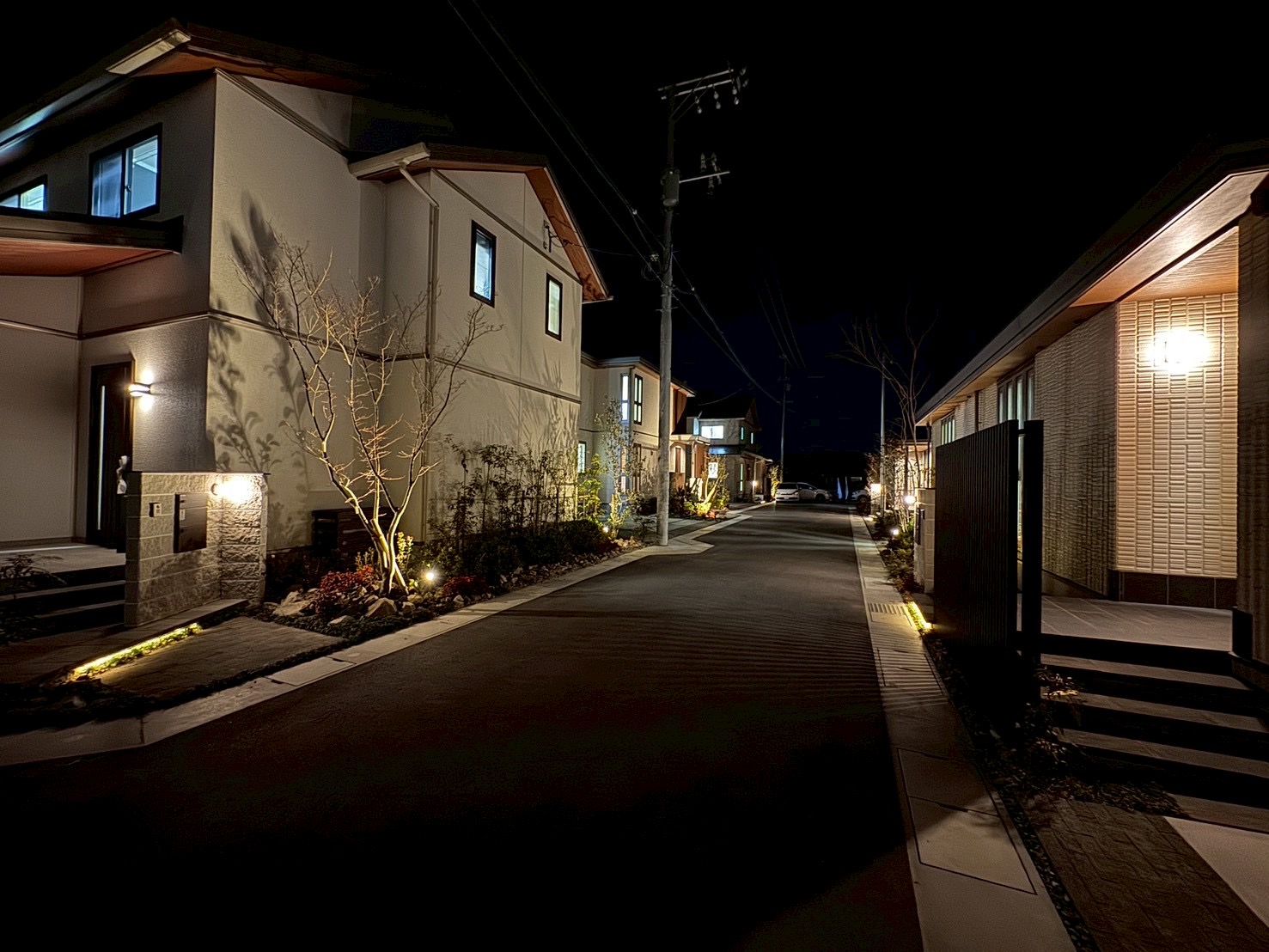 分譲地全体も明るくて安心♪