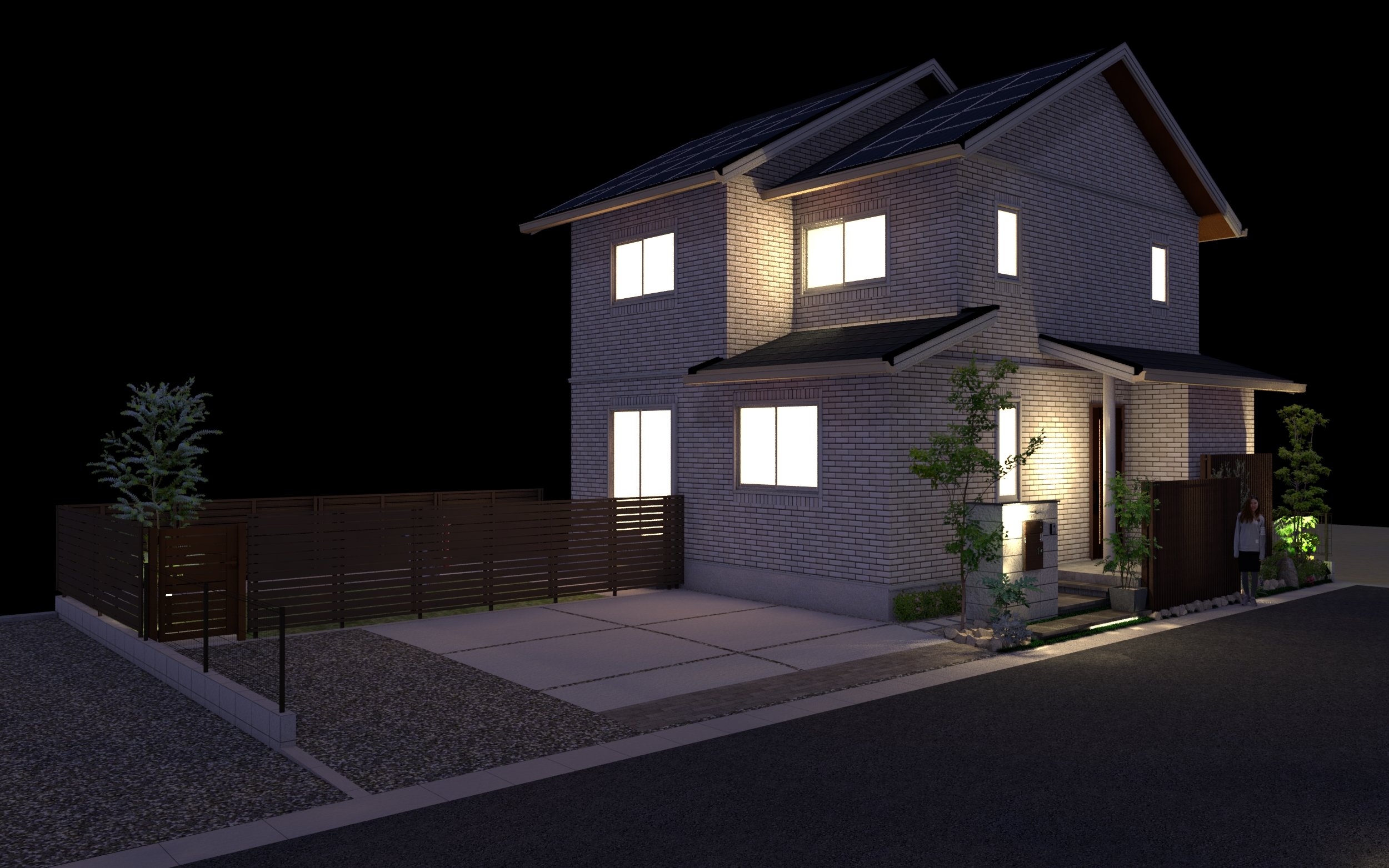 ※画像は分譲住宅の完成イメージパースです。