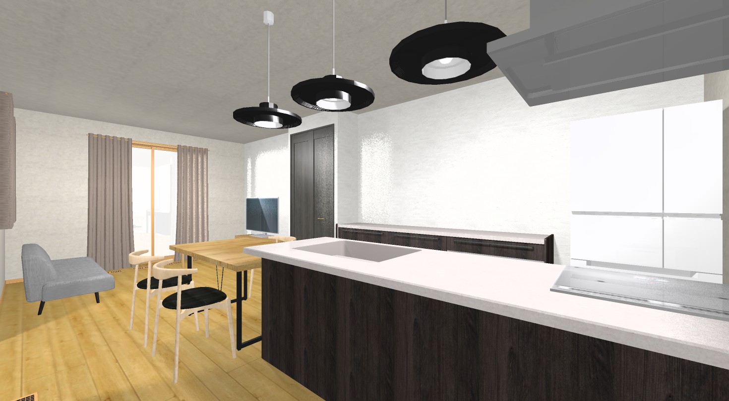 ※画像は分譲住宅の完成イメージパースです。