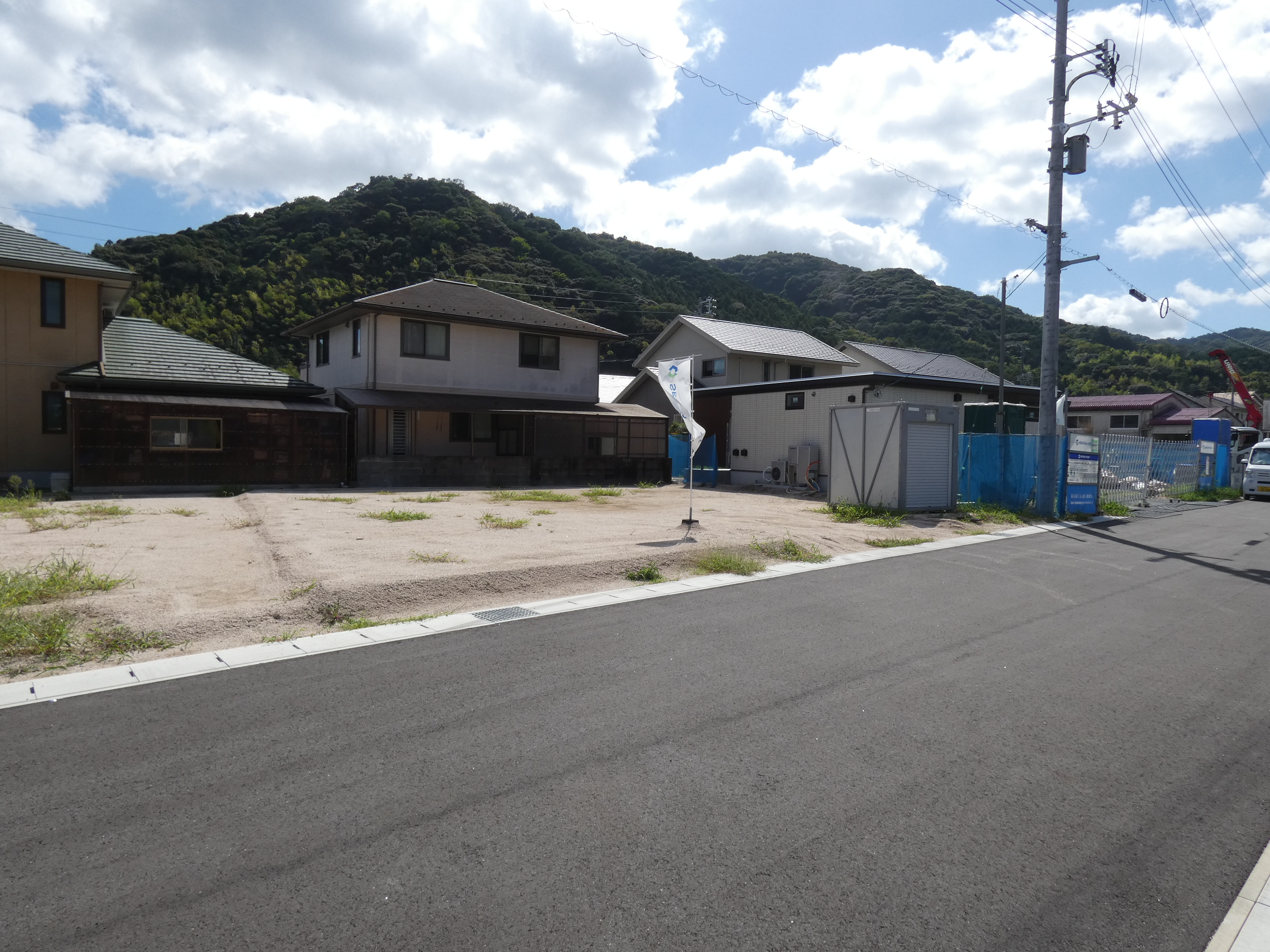 安心安全のセキスイハイムの分譲地です。