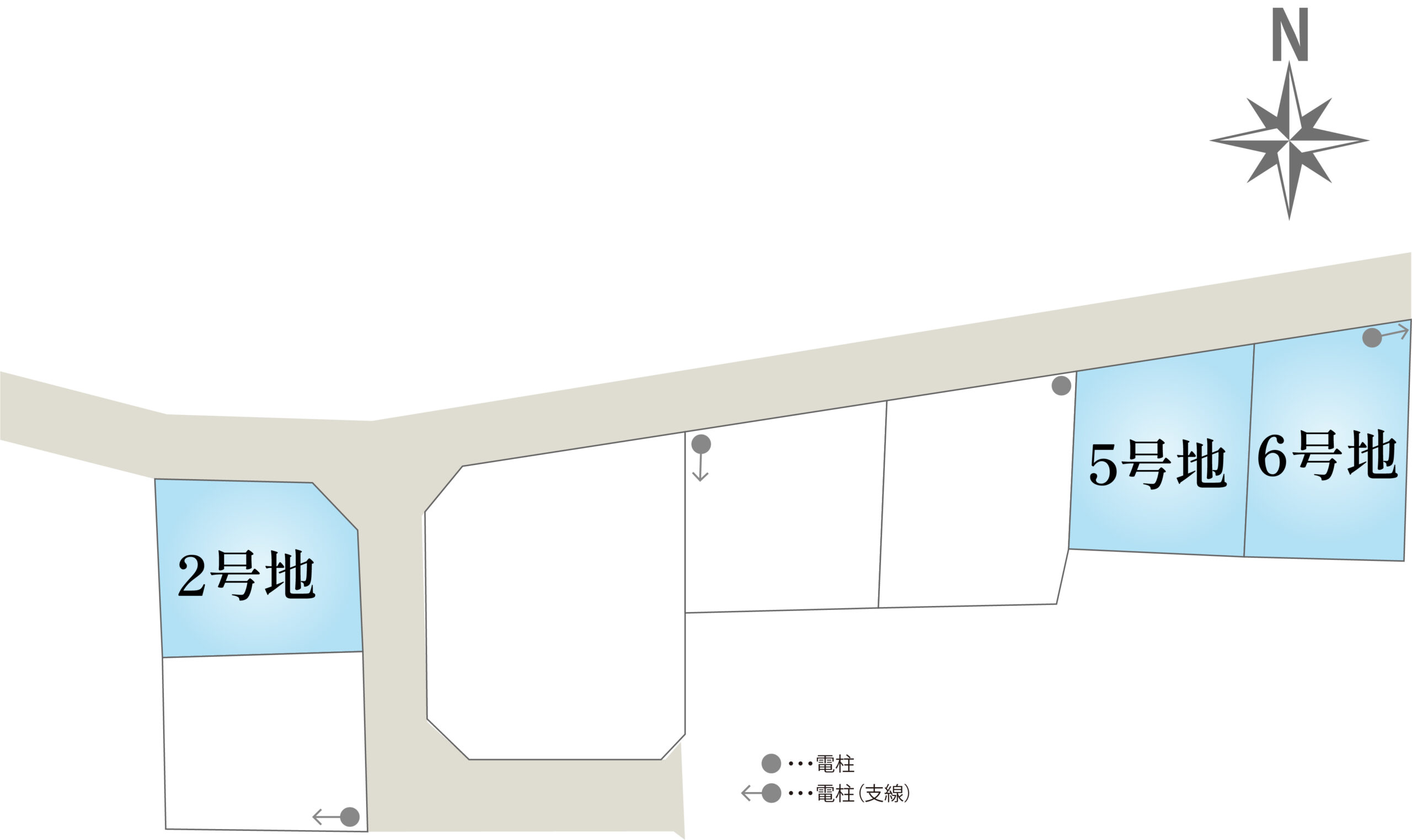 山口市吉敷佐畑三丁目区画図