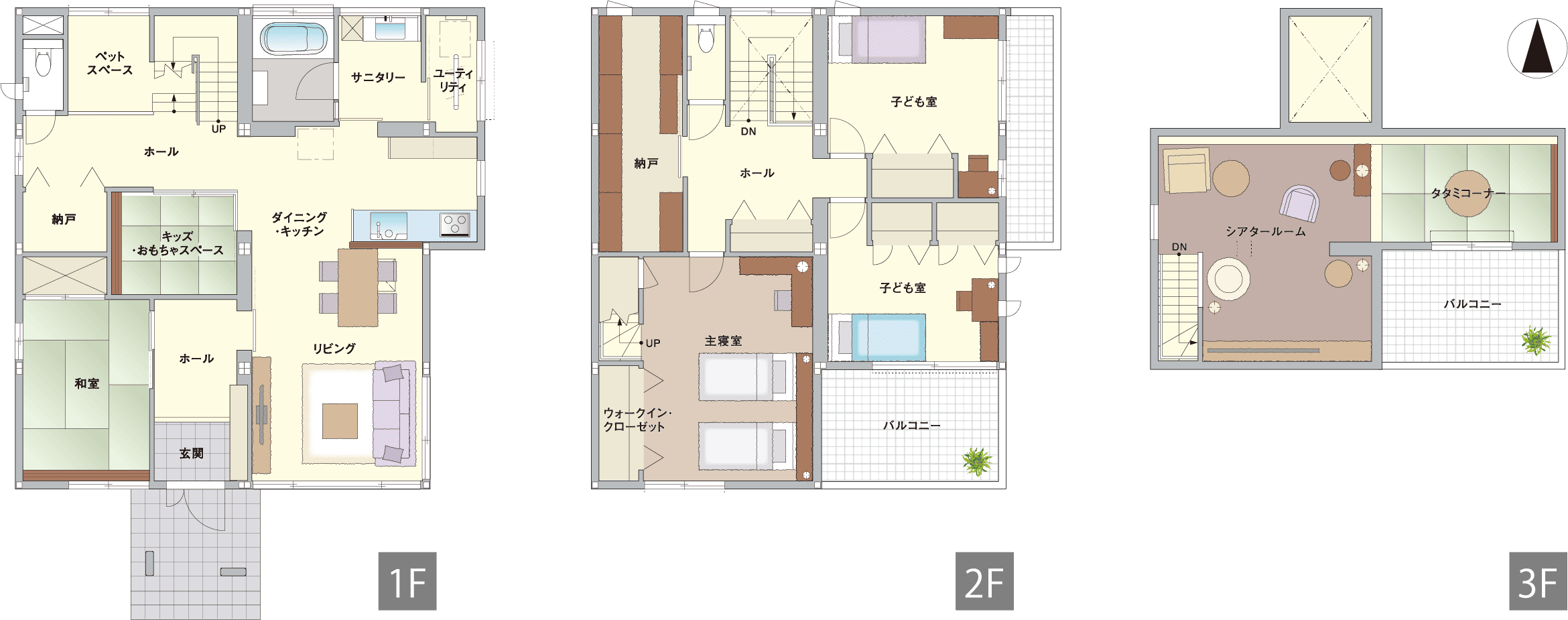奈良ドマーニ展示場プラン