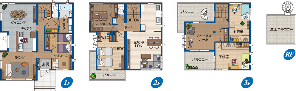 「津パルフェ展示場」プラン