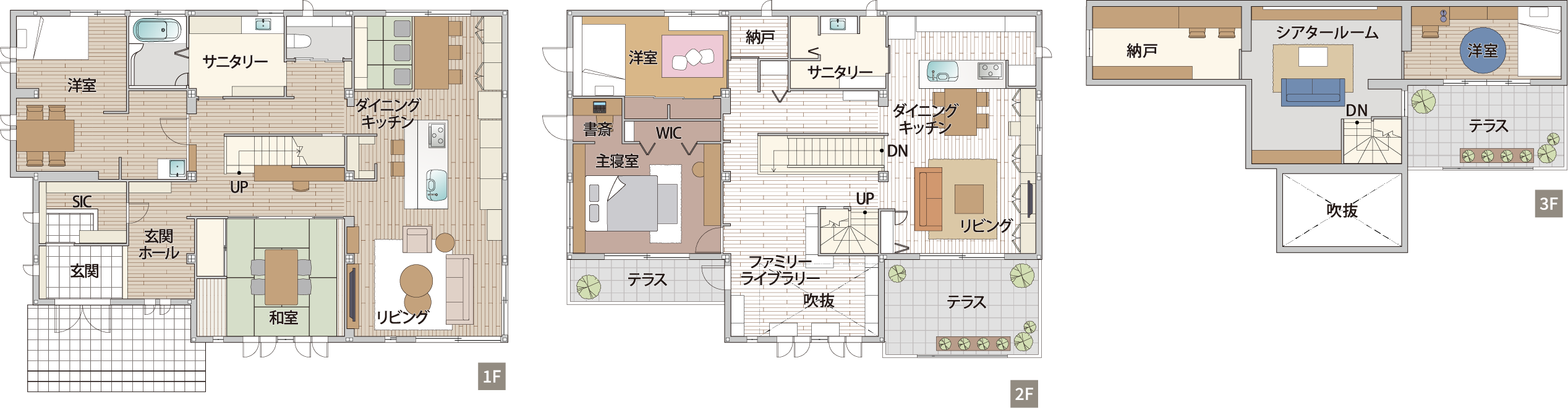 橿原ドマーニ展示場プラン 間取り