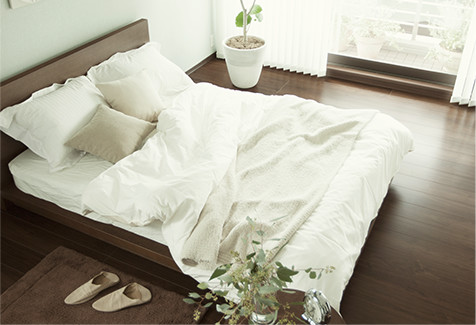 “きれいな”空気が充ちる部屋。