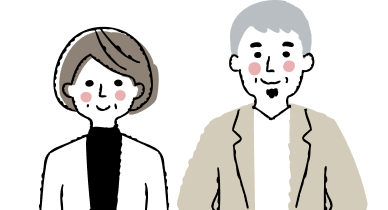 夫婦のイラスト