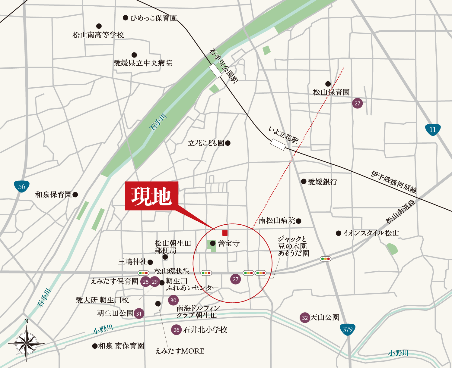ロケーションマップ（商業施設）