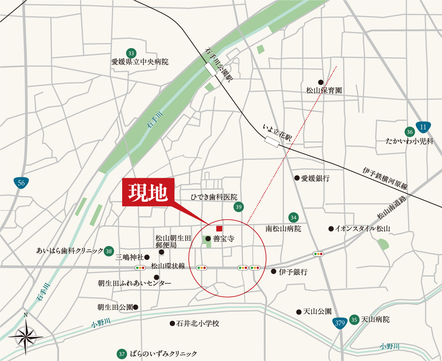 ロケーションマップ（商業施設）