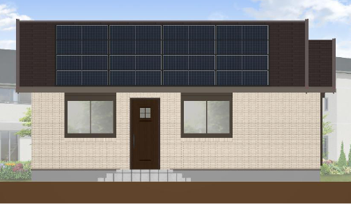平屋のイラストイメージ